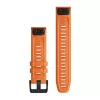 Ranneke Garmin QuickFit 22 oranssi silikoni