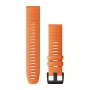 Ranneke Garmin QuickFit 22 oranssi silikoni