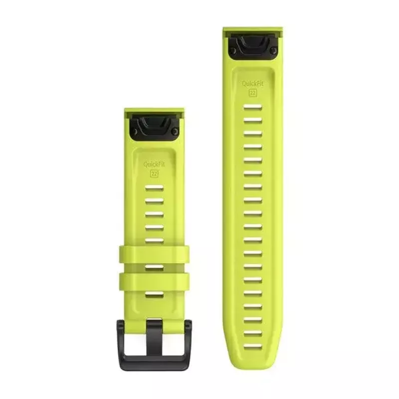 Ranneke Garmin QuickFit 22 keltainen silikoni