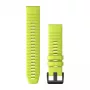 Ranneke Garmin QuickFit 22 keltainen silikoni