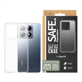 PanzerGlass SAFE. by ® TPU-kotelo läpinäkyvä Xiaomi 14T