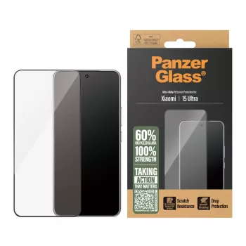 PanzerGlass näytönsuoja Xiaomi 15 Ultra Ultra-Wide Fit naarmuuntumaton iskunkestävä