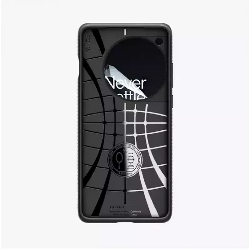 Spigen OnePlus 12 Liquid Air mattamusta puhelinkotelo 17,3 cm