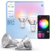 Philips Hue White and colour ambience Essential GU10 – älykohdevalo – 345 lm – 4,7 W – 2 kpl:n pakkaus