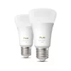 Älylamppu Philips A60 E27 — Bluetooth/Zigbee, 6 W, 810 lm, valkoinen, 2 kpl:n pakkaus