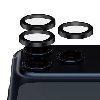 PanzerGlass ® Hoops® Ceramic II kameran linssinsuojalasi iPhone 17 Pro | iPhone 17 Pro Max | iPhone 16 Pro | 16 Pro Max