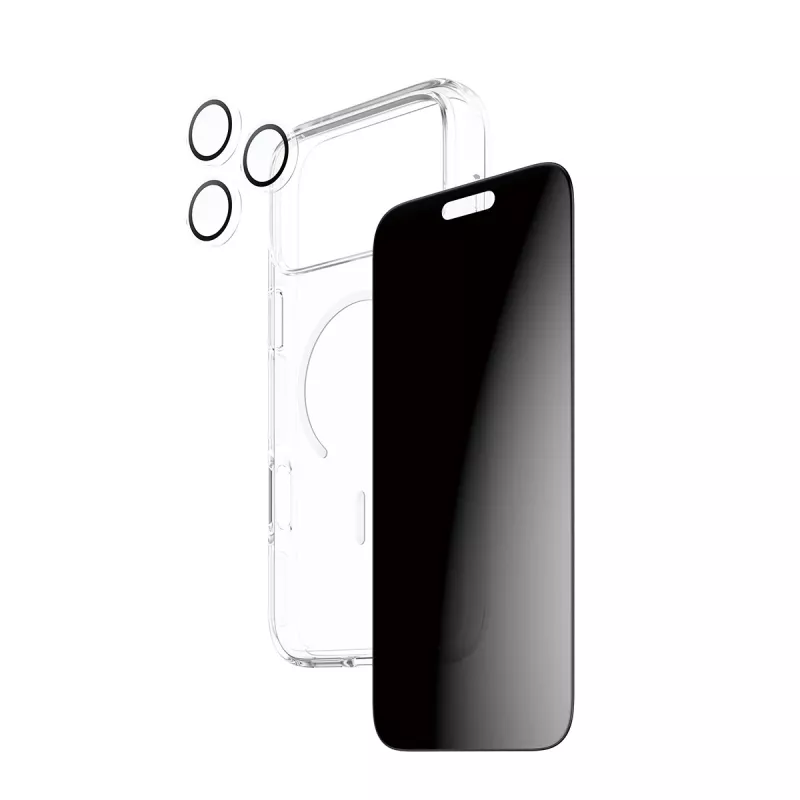 PanzerGlass ® | CARE by ® 3-in-1 Flagship Privacy -pakkaus iPhone 17 Pro Max