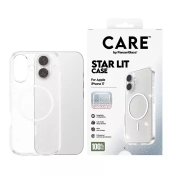 Suojakotelo PanzerGlass CARE by Flagship Case Urban Explorer Star Lit White MagSafe iPhone 17