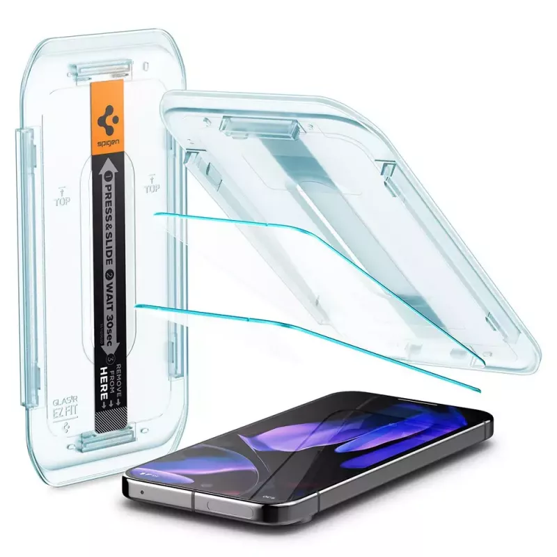 Spigen Glass Screen Protector EZ Fit GLAS.tR ohut Google Pixel 9 / 9 Pro