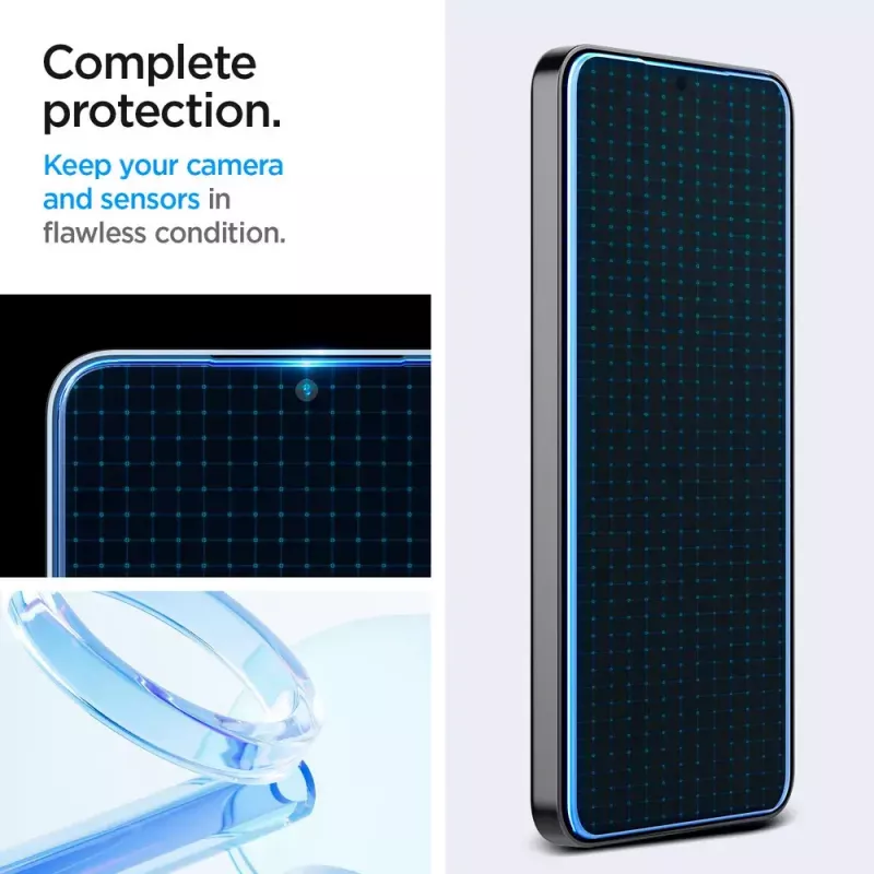 Glass Screen Protector Spigen Galaxy S24 pöly naarmuuntumaton
