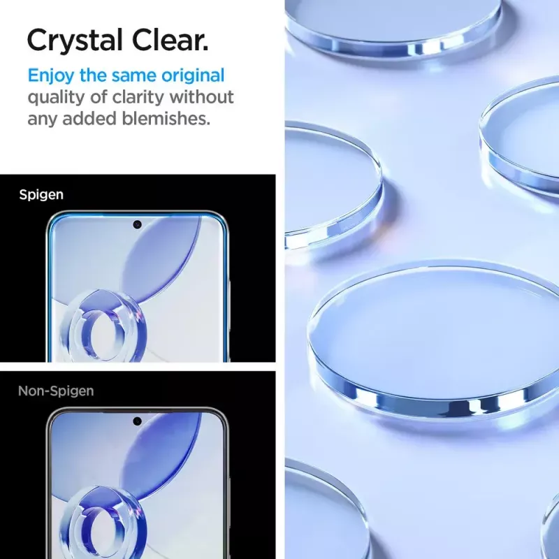 Glass Screen Protector Spigen Galaxy S24 pöly naarmuuntumaton