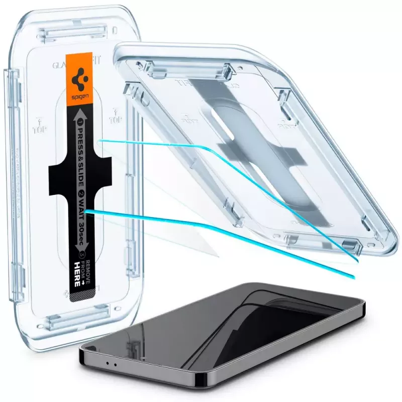 Glass Screen Protector Spigen Galaxy S24 pöly naarmuuntumaton