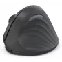 Hama 00173092 EWM-600R ergonominen pystyhiiri, oikeakätisille, langaton 2,4 GHz + Bluetooth, usean laitteen, optinen 1600 DPI, ladattava, musta