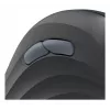 Hama 00173093 EWM-600L ergonominen pystyhiiri, vasenkätisille, langaton 2,4 GHz + Bluetooth, usean laitteen, optinen 1600 DPI, ladattava, musta