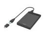 Hama 00200760 tallennuskotelo HDD/SSD-kotelo musta 2.5