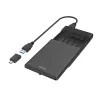 Hama 00200760 tallennuskotelo HDD/SSD-kotelo musta 2.5