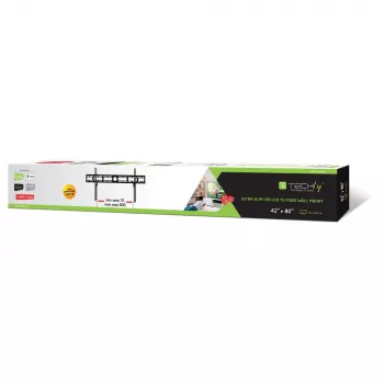 Techly seinäteline LED-LCD-TV 42-80 ultralitteä kiinteä H400mm” ICA-PLB 840
