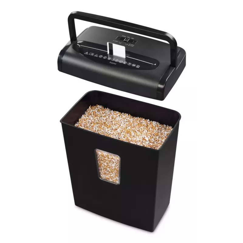 Hama Prime M80 paperisilppuri mikrosilppu 68 dB 22 cm musta