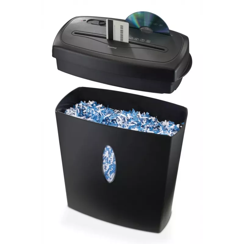 Hama Safe X100CD paperisilppuri ristisilppu 72 dB 22 cm musta