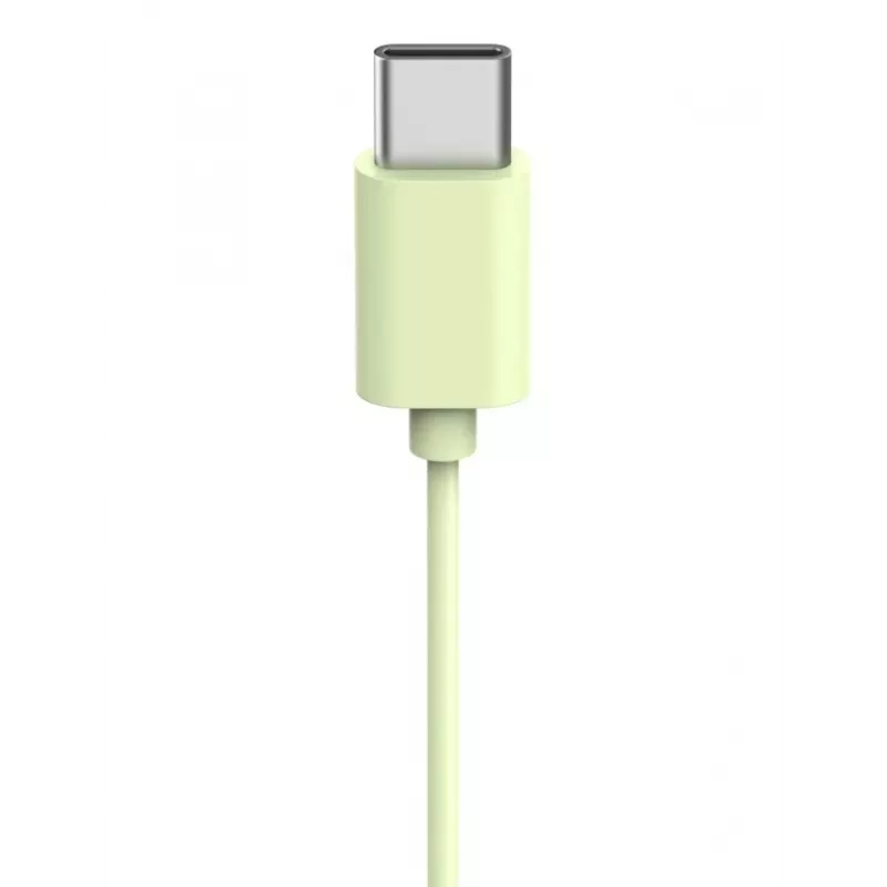 Kuulokemikrofoni Hama Fun C johdollinen USB Type-C vihreä 20-20000 Hz 1,2m
