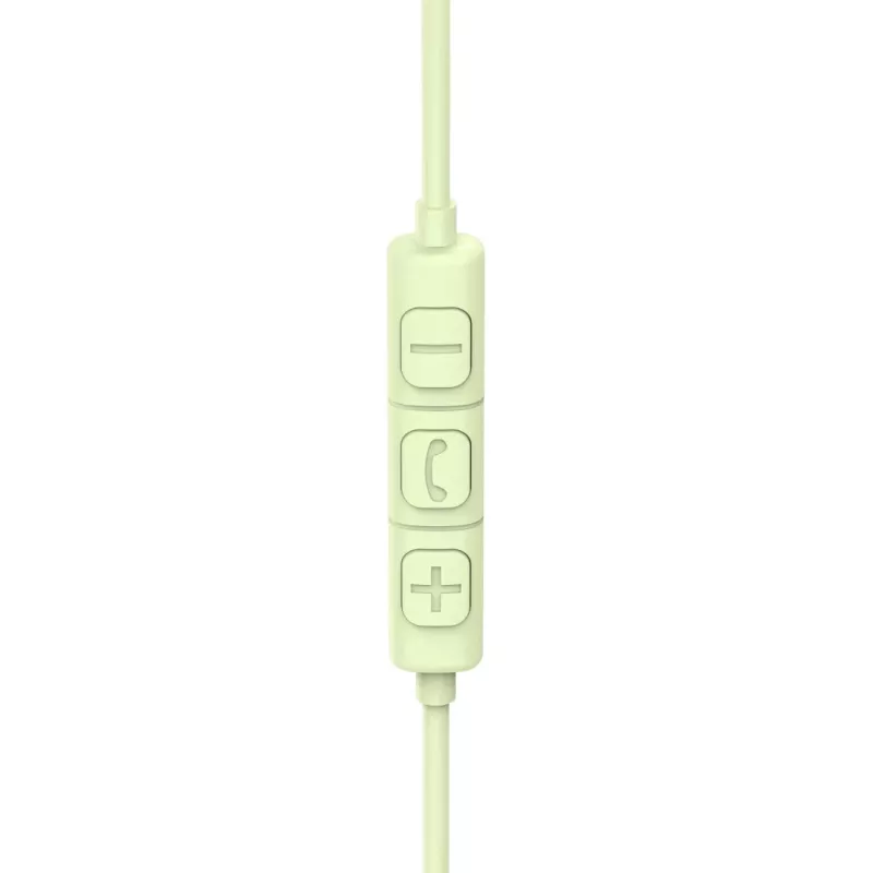 Kuulokemikrofoni Hama Fun C johdollinen USB Type-C vihreä 20-20000 Hz 1,2m
