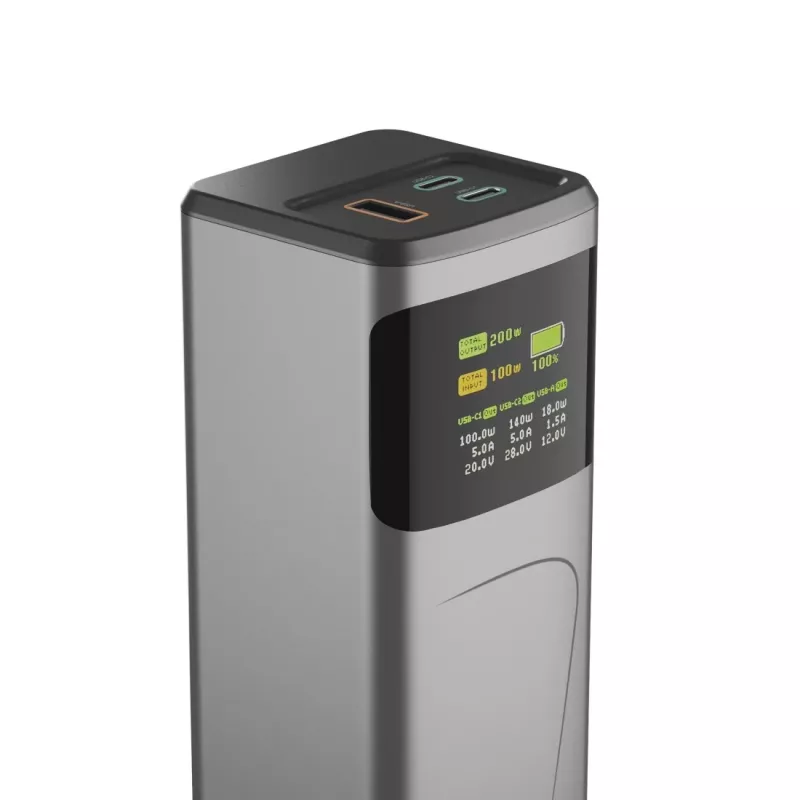 Hama High Power litiumioniakku (Li-Ion) 24000 mAh harmaa