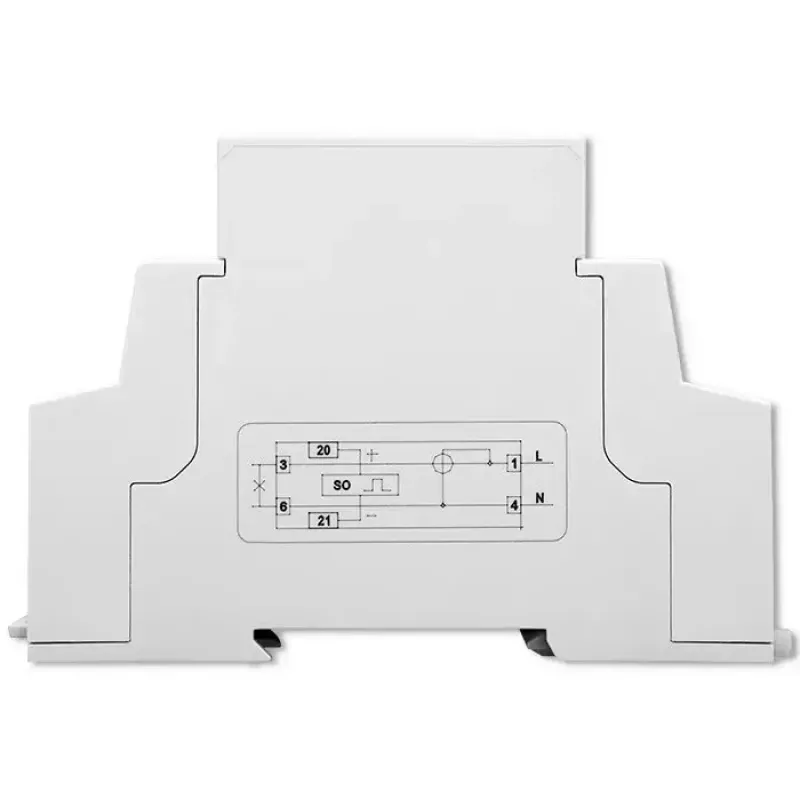 Yksivaiheinen energiamittari QOLTEC 50887 1-vaiheinen 230V LCD ohut