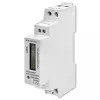 Yksivaiheinen energiamittari QOLTEC 50887 1-vaiheinen 230V LCD ohut