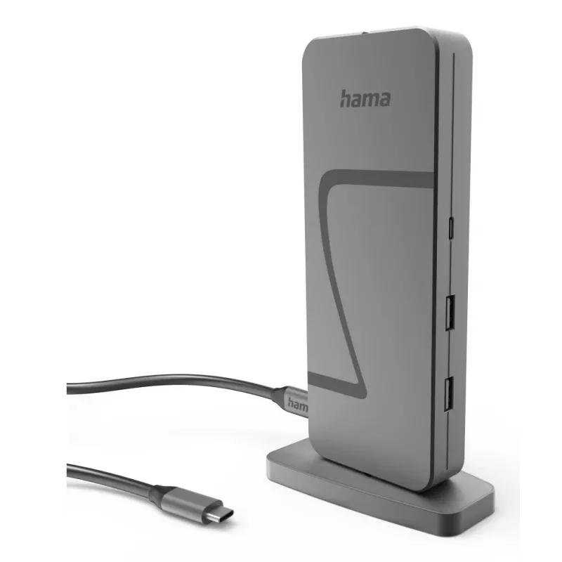 Hama Connect2Office Speed USB 3.2 Gen 1 (3.1 Gen 1) Type-C 40000 Mbit/s antrasiitti