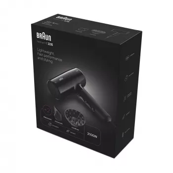 Braun HD2.15 hiustenkuivaaja 2100 W musta