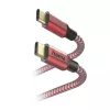 Hama Reflective USB-kaapeli USB 2.0 1,5 m USB C punainen