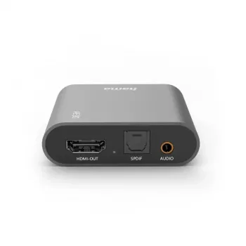 Äänenjakaja Hama 00205100 hopea HDMI 3,5 mm