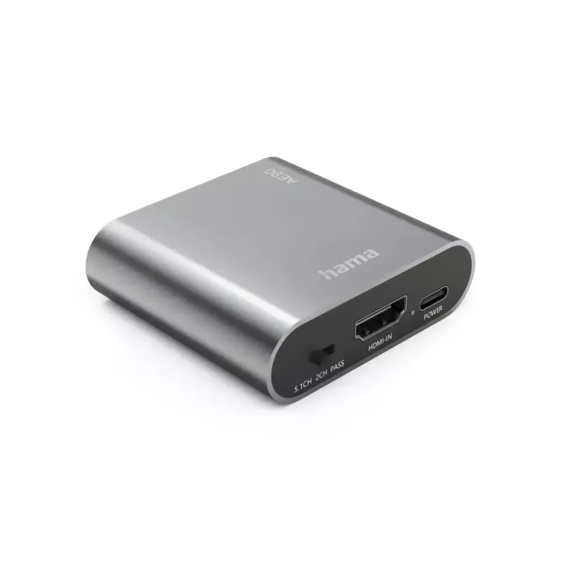 Äänenjakaja Hama 00205100 hopea HDMI 3,5 mm