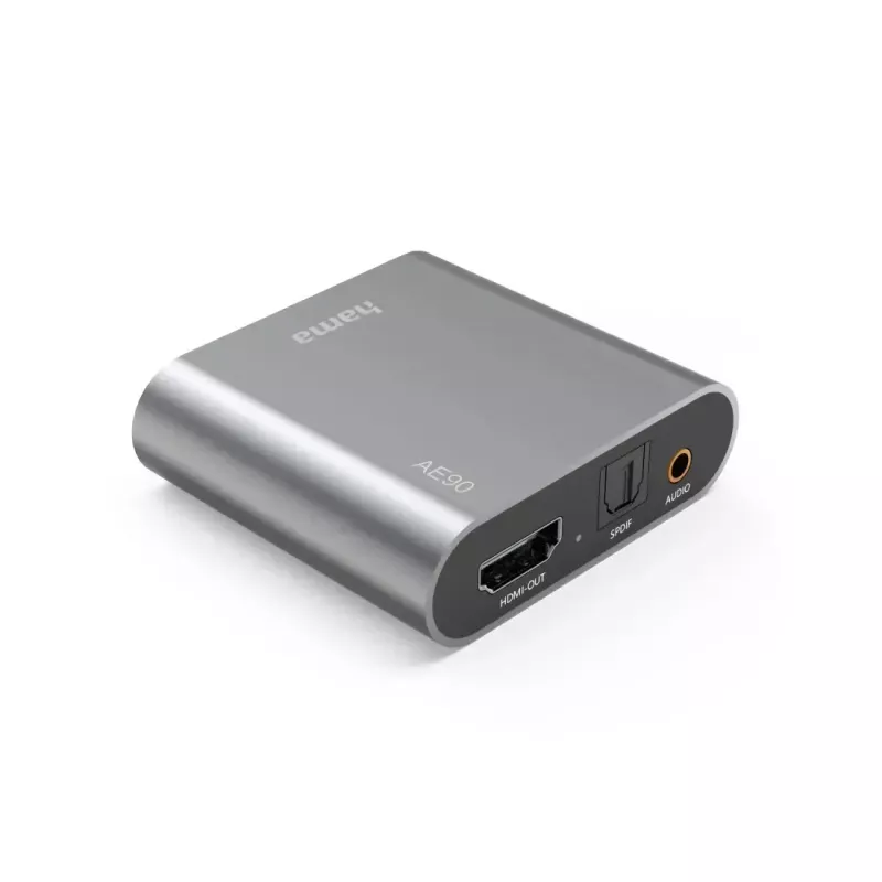 Äänenjakaja Hama 00205100 hopea HDMI 3,5 mm