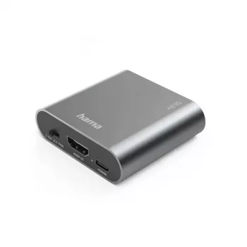 Äänenjakaja Hama 00205100 hopea HDMI 3,5 mm