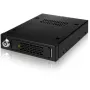 ICY BOX kiintolevyn vaihtokehys MB991IK-B, 6,40 cm (2.5), SAS - SATA, High Quality, musta alumiininen vaihtokehys 6,40 cm (2.5) kiintolevyille S