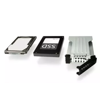 Asemakelkka Icy Dock MB991TRAY-B musta hopea
