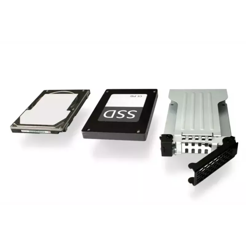 Asemakelkka Icy Dock MB991TRAY-B musta hopea