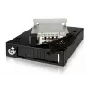Asemakelkka Icy Dock MB991TRAY-B musta hopea