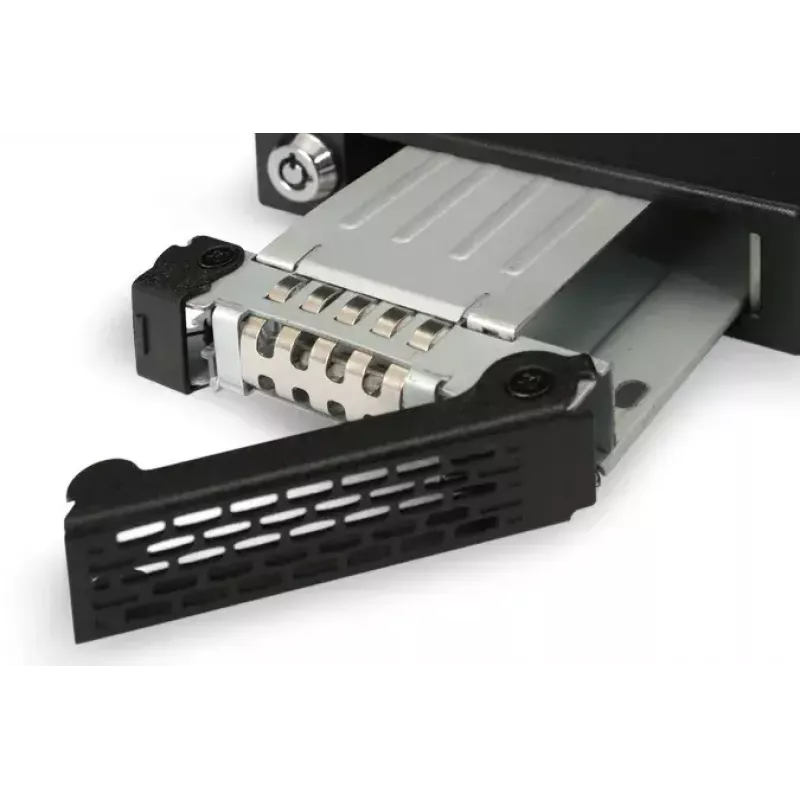 Asemakelkka Icy Dock MB991TRAY-B musta hopea