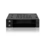 ICY DOCK flexiDOCK MB522SP-B - kiintolevykotelo - 2.5 (6,4 cm) - musta (MB522SP-B)