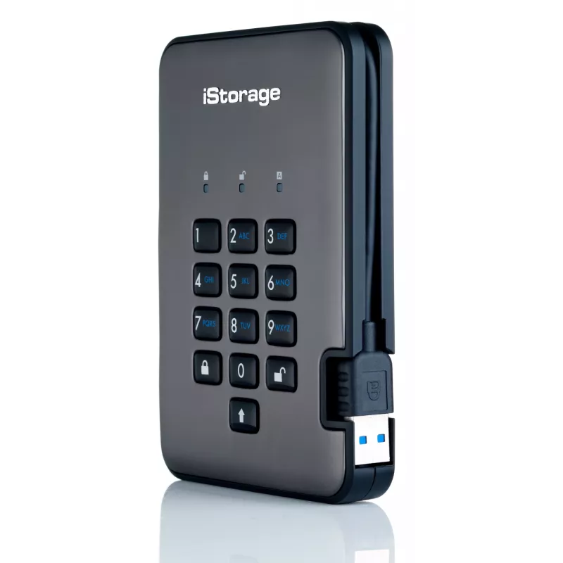 iStorage diskAshur PRO2 1 TB USB 3.2 ulkoinen kiintolevy