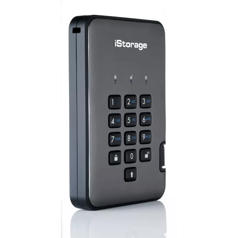 Kiintolevy iStorage 2 TB USB 3.2 IS-DAP2-256-2000-C-G