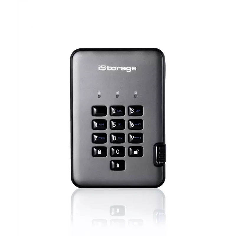 SSD-asema iStorage 512 GB 2,5 tuuman USB 3.2 IS-DAP2-256-SSD-512-C-G