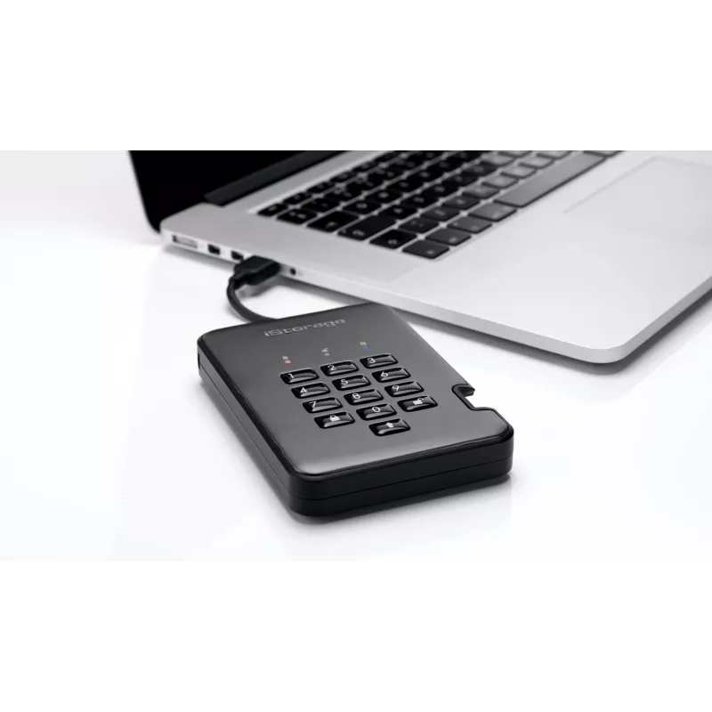 SSD-asema iStorage 1TB 2.5 USB 3.2 IS-DAP2-256-SSD-1000-C-G