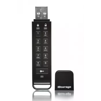 iStorage datAshur Personal² 32 GB | salattu USB-muistitikku | AES-XTS 256-bit laitteistosalaus | käyttöjärjestelmä- ja alustariippumaton | Type A