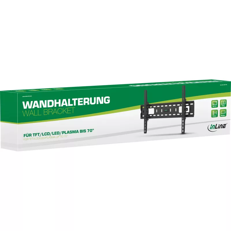 Seinäteline InLine 23117A TFT LED plasma 32-70 tuumaa