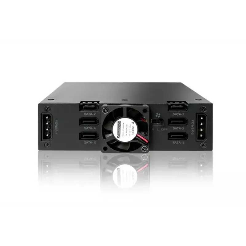 Asemapaikan peitelevy Icy Dock MB996SK-6SB