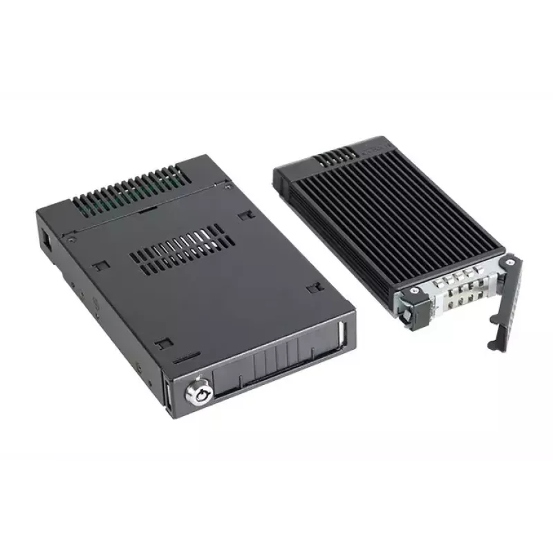SSD-kotelo Icy Dock MB601M2K-1B musta 3,5 tuumaa