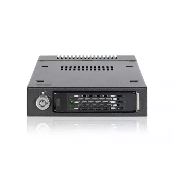 SSD-kotelo Icy Dock MB601M2K-1B musta 3,5 tuumaa